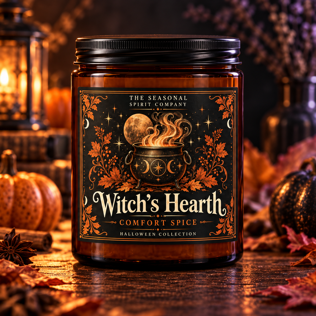 Witch’s Hearth — Comfort Spice Halloween Candle